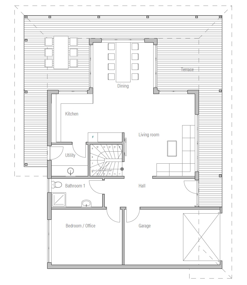 Affordable Home Plans  Economical House  Plan  CH179
