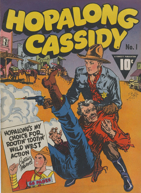 Hopalong Cassidy #01 Fawcett, 1943 (One shot)