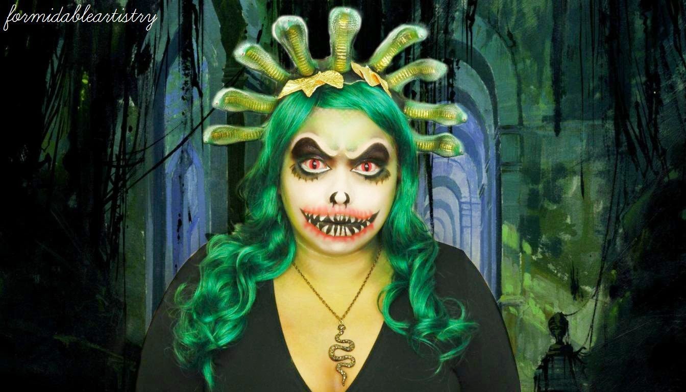 klo Verdensvindue Sportsmand FormidableArtistry: Medusa Halloween Makeup