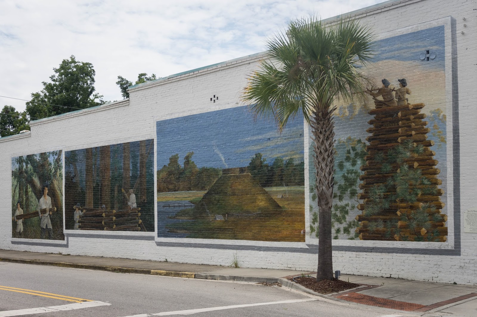 Charleston Daily Photo Swamp Fox Murals Summerton, SC