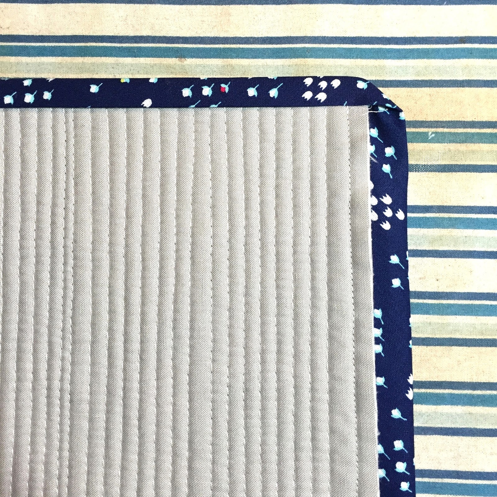 Three Owls Handmade Machine Binding Using Elmer's Glue Stick