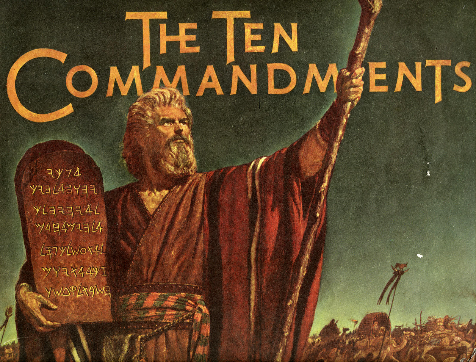 Insomnia Notebook “Behold his mighty hand!” The Ten Commandments on TV
