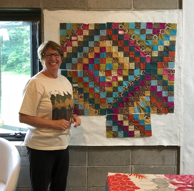 Julie Stocker Quilts at Pink Doxies: As the Trip Around the World Turns