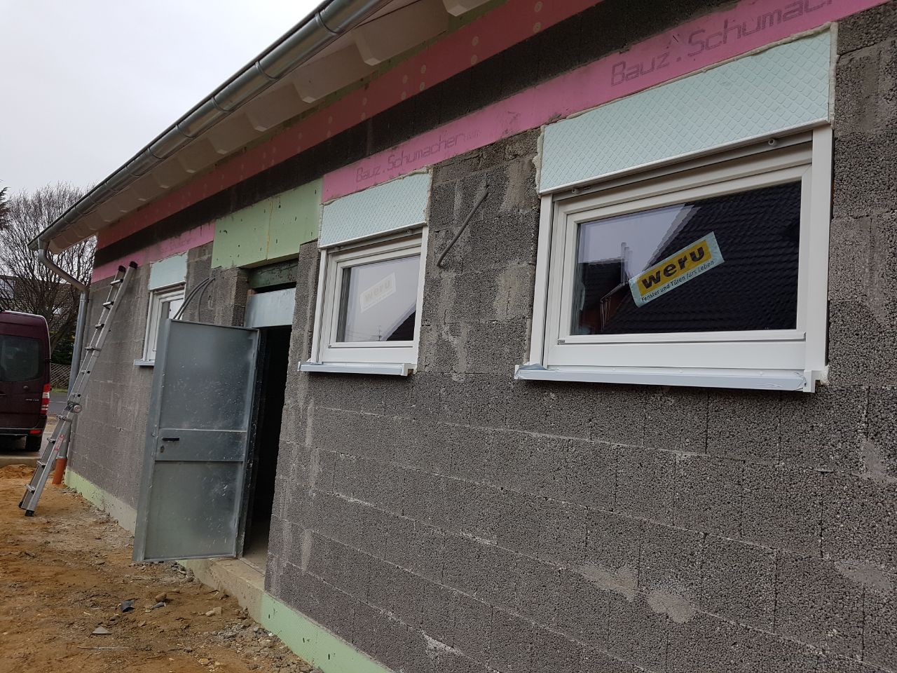 Fenster Erste Elektrik Garage