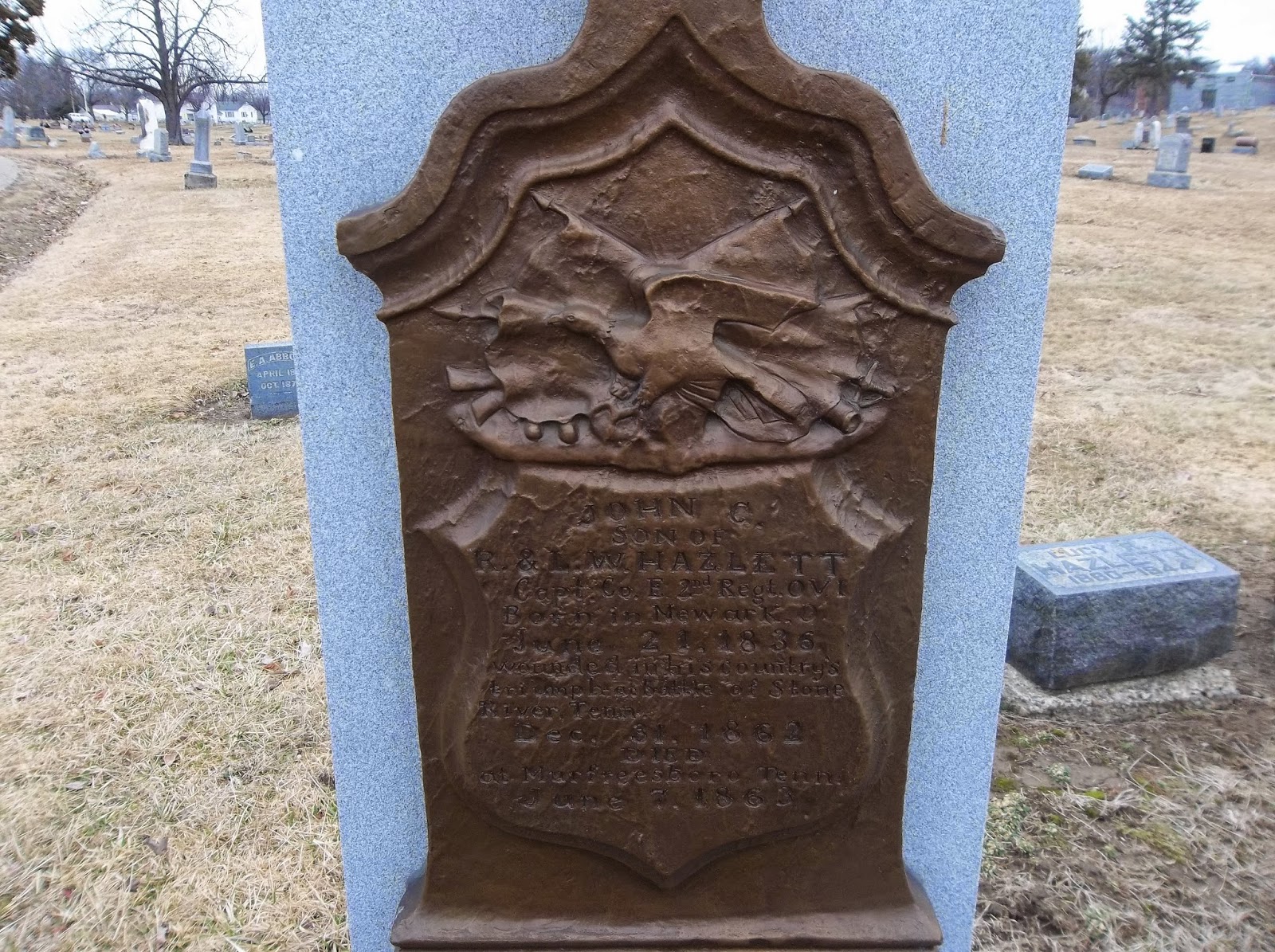 Travels of a Hobgoblin Taphophile John Hazlett Woodlawn Cemetery