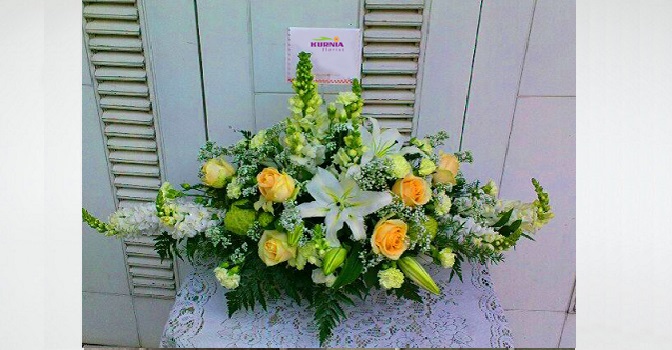 Rangkaian Bunga Meja Di Sragen Aruna Florist