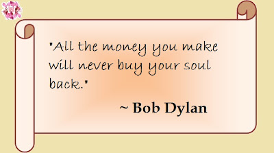 money and soul quote to make you think