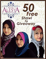 Butik Alesya: 50 Free Shawl To Giveaway