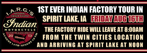 indian motorcycle factory tour