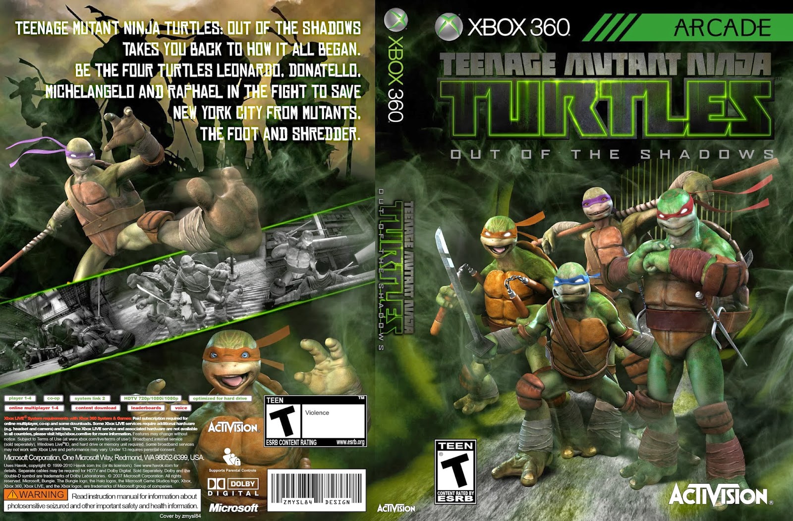 Teenage mutant ninja turtles out of the shadows купить стим фото 66