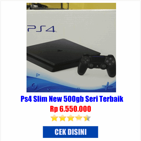 Promo Termurah Harga Spesial Rental Playstation PS4 Slim New 500GB Seri Terbaik Dapatkan DISINI
