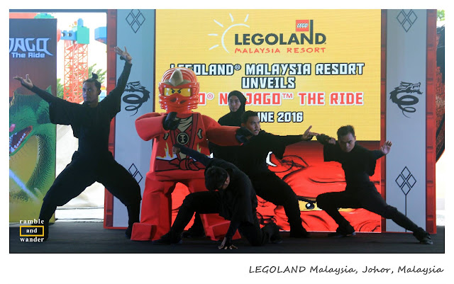 LEGOLAND Malaysia Resort unveils LEGO NINJAGO: The Ride | Ramble and Wander
