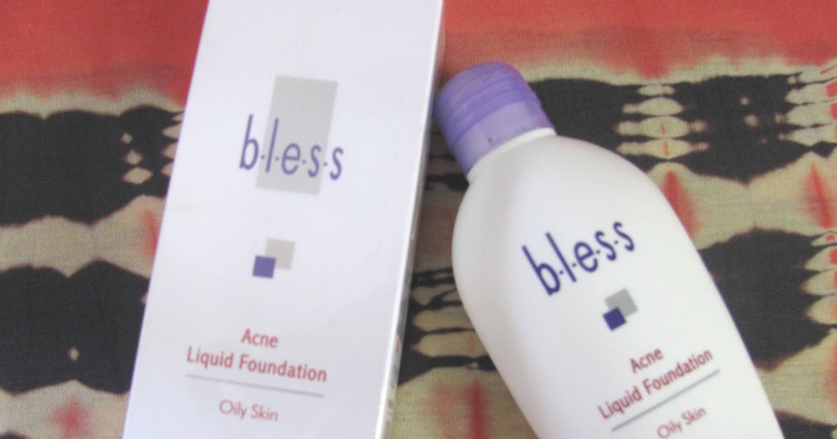 bless acne liquid foundation