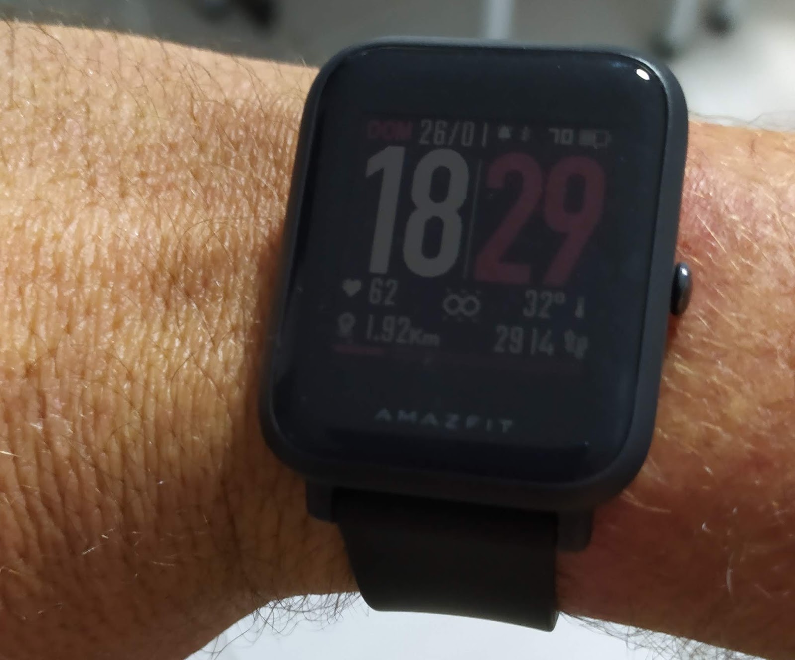 amazfit bip pode tomar banho