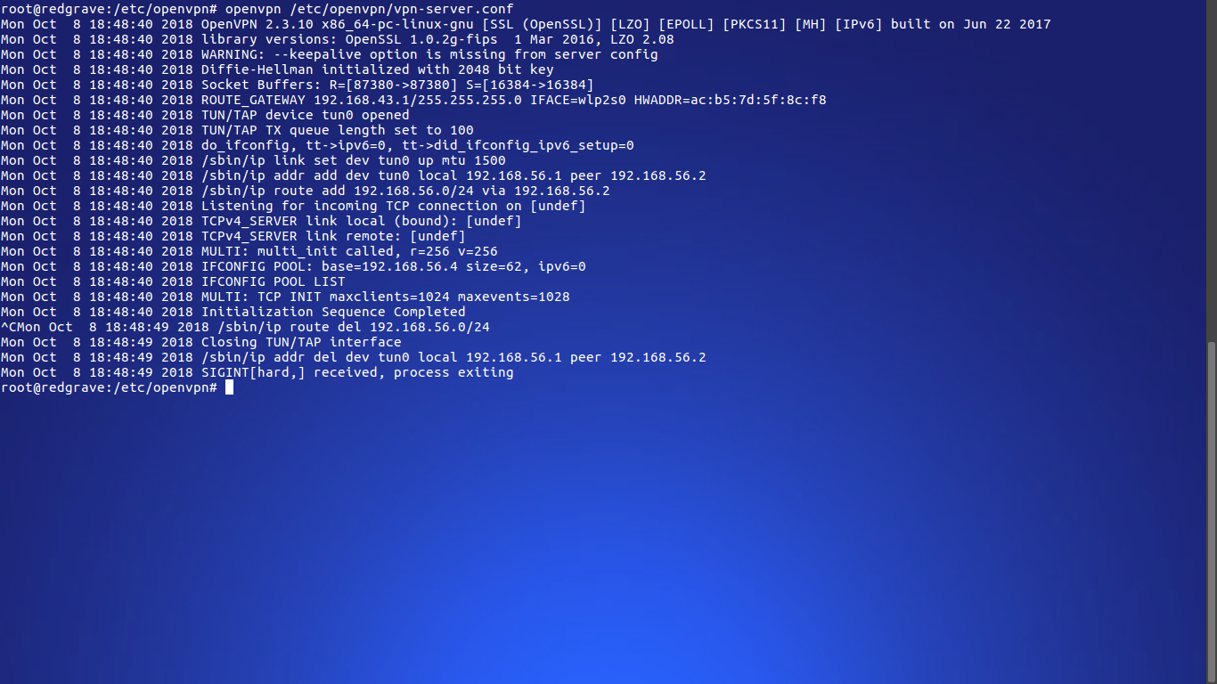 Openvpn centos 7. Openvpn centos 7
