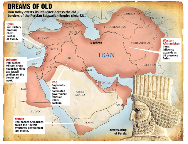 Bruce's MidEast Soundbites: The Growing Iranian Empire