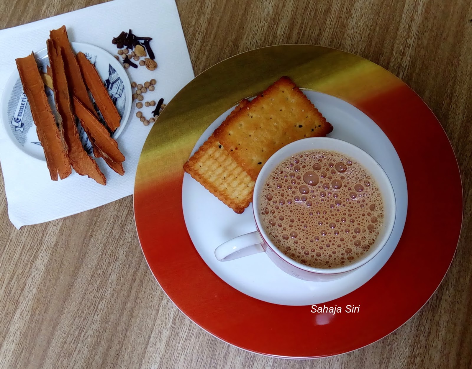 Indian spiced Tea with Milk/ Masala chai