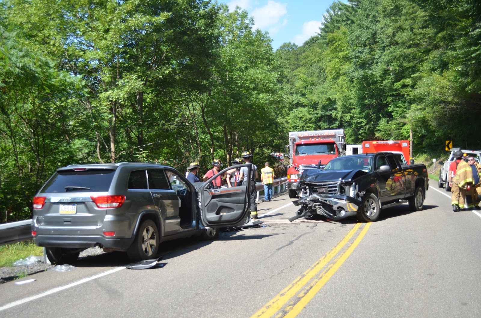 Three Injured in HeadOn Crash near Gordon Saturday Afternoon