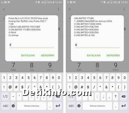 Cara daftar paket unlimited indosat 5 ribu