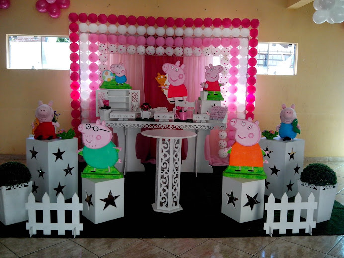 Peppa Pig com tela de PDS