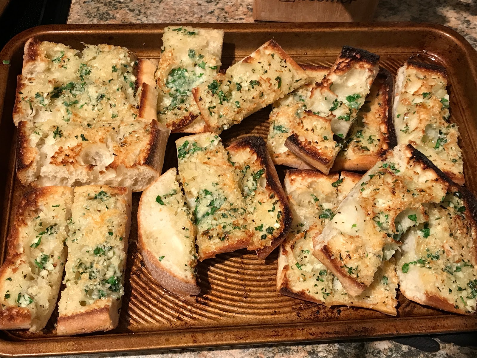 Kitchen Cactus Mostly Homemade Garlic Bread