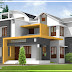 Modern contemporary Kerala home design - 2270 Sq.Ft.