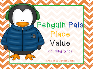http://www.teacherspayteachers.com/Product/Penguin-Pals-10s-facts-place-value-Freebie-977448