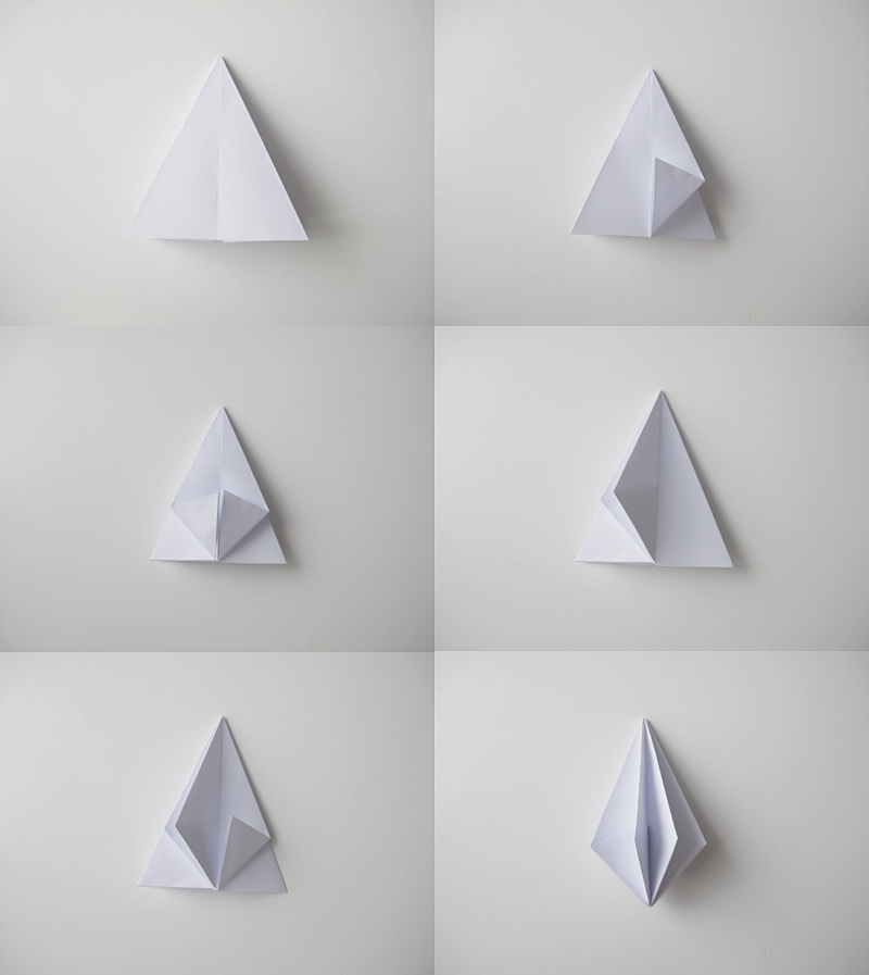 DIY Diamantes de origami HANDBOX