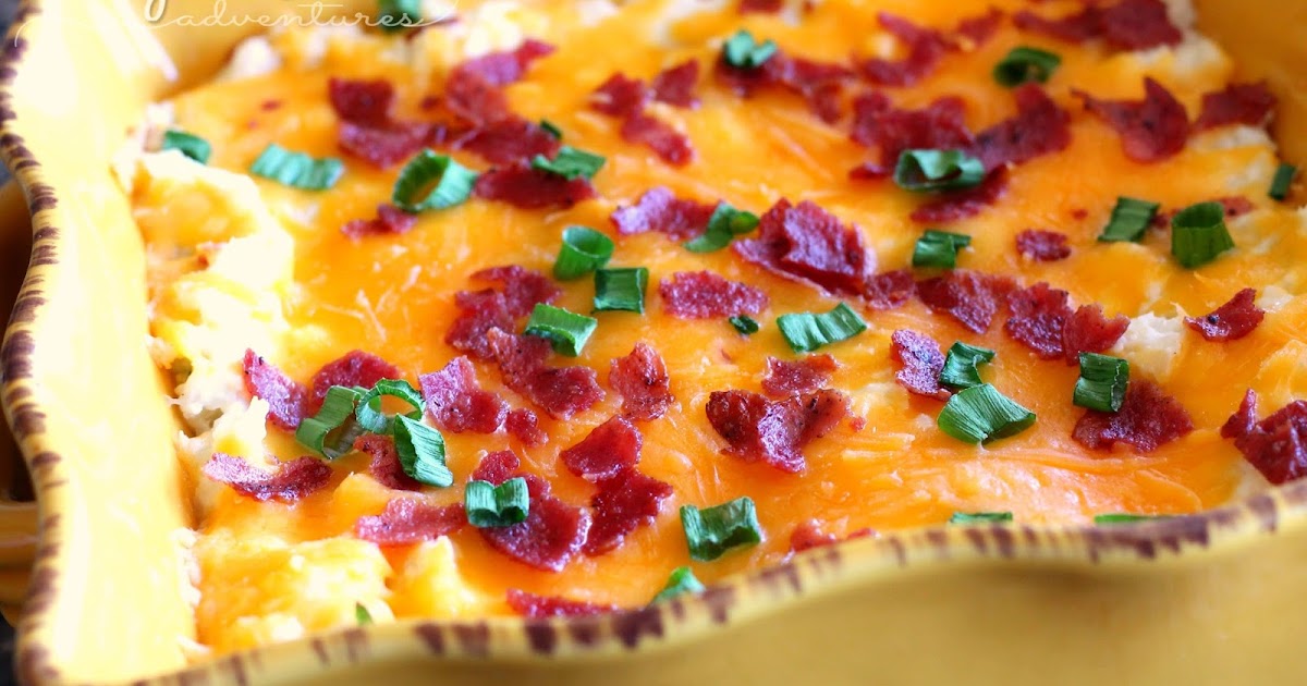 Loaded Cauliflower Bake Sandy's Kitchen