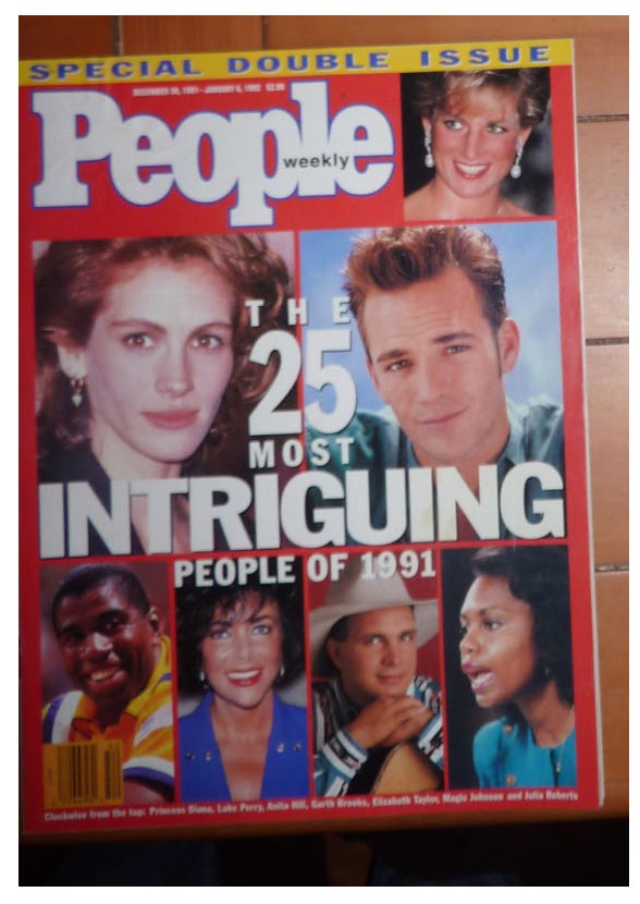 90 covers. The real people 1991.