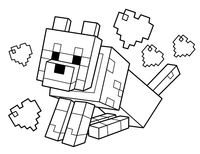 Desenho de Minecraft Ghast para colorir  Desenhos para colorir e imprimir  gratis