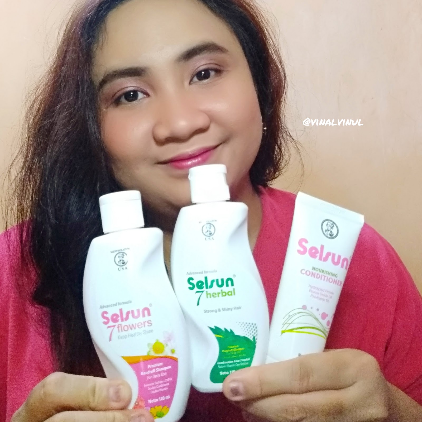Lavina Beauty Blog Review SELSUN Shampoo & Conditioner untuk Rambut