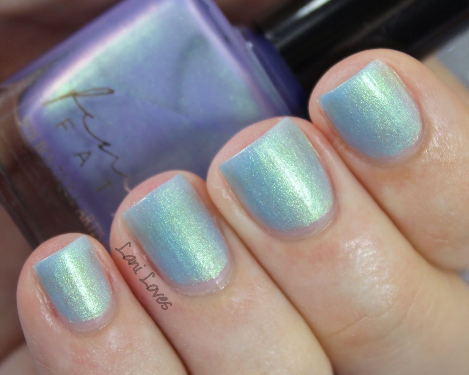 Femme Fatale Cosmetics - Glass Coffin nail polish swatches & review
