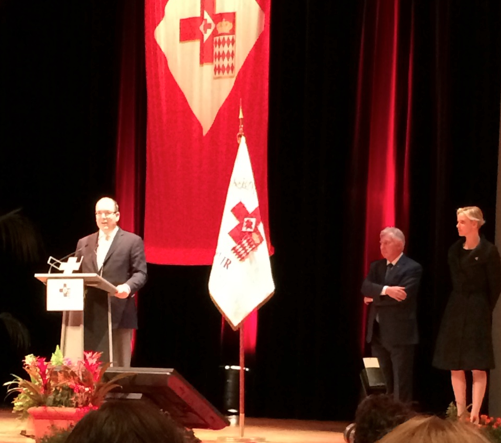 Prince Albert and Princess Charlene attended an event organised by the Monaco Red Cross