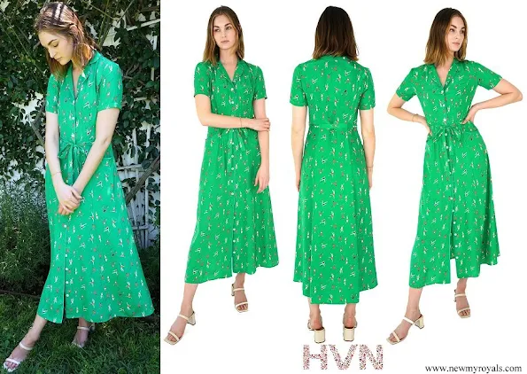 Kate Middleton wore HVN Tennis Long Maria Dress