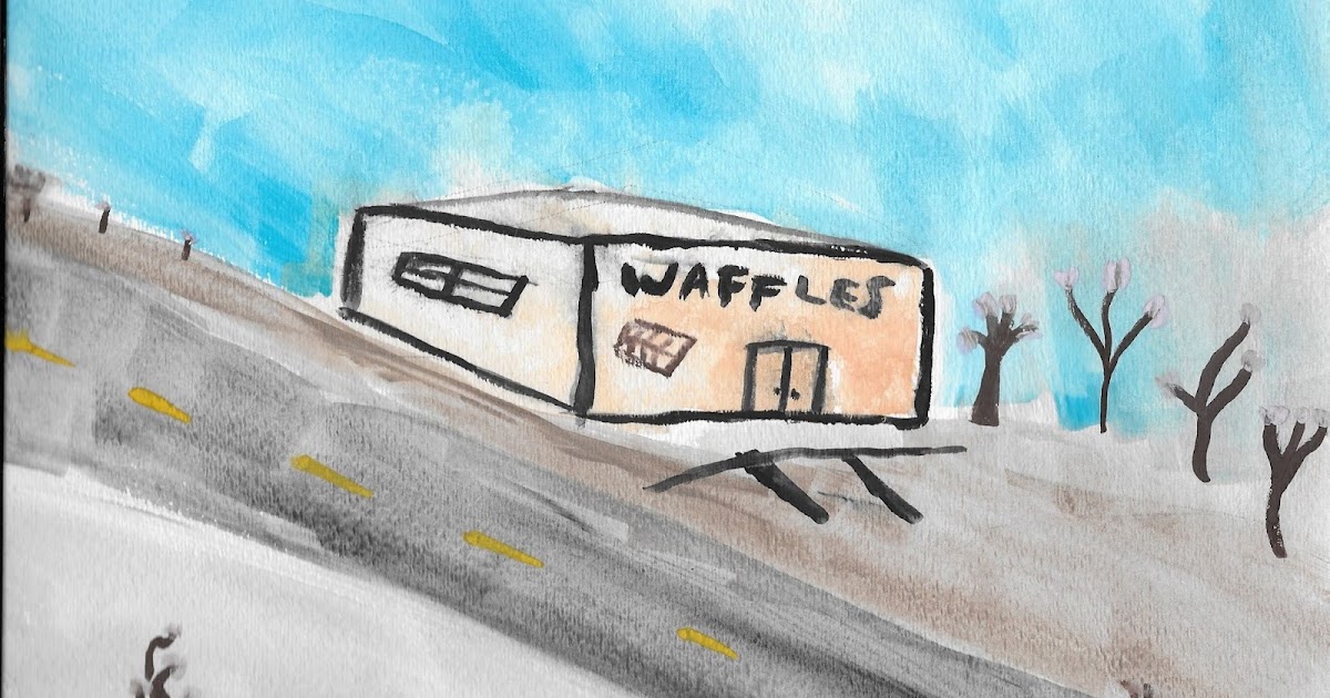 Capitalize the important words Painting Lonely Waffle House