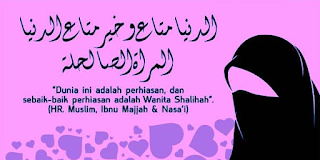 Wanita Yang di rindukan surga Wanita Yang di rindukan surga