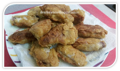 Alitas De Pollo Al Estilo Kentucky Fried Chicken
