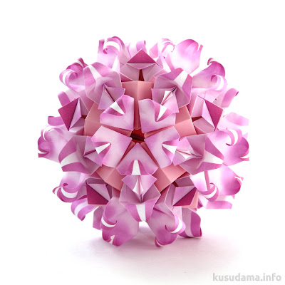Origami Maniacs: Juliette Kusudama By Natalia Romanenko