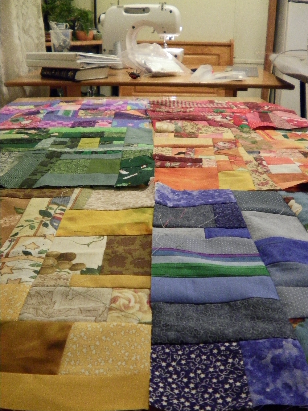 ProsperityStuff Quilts "Made Fabric" Blocks