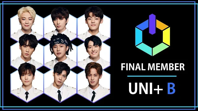 debut unb unit b sense 유엔비 miembros members