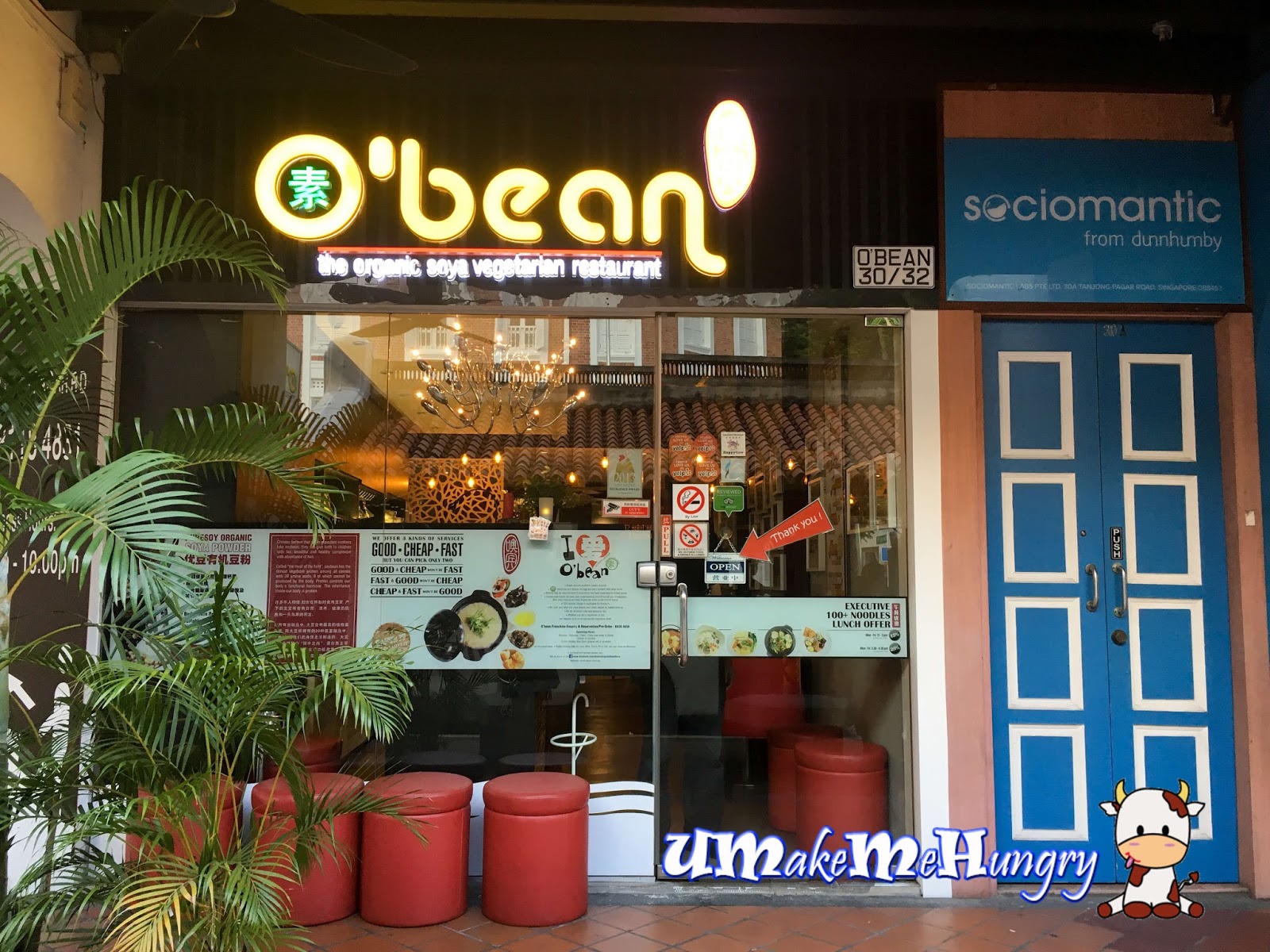 Having Soya as their theme, there are of course lots of Soya Milk in