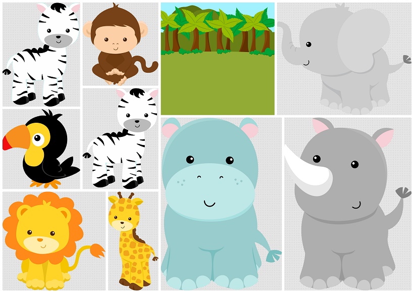 Featured image of post Bebes Animales De La Selva Animados Para Colorear Miles de dibujos de animales de la selva para colorear y pintar gratis
