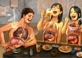 Mala alimentacion en exceso