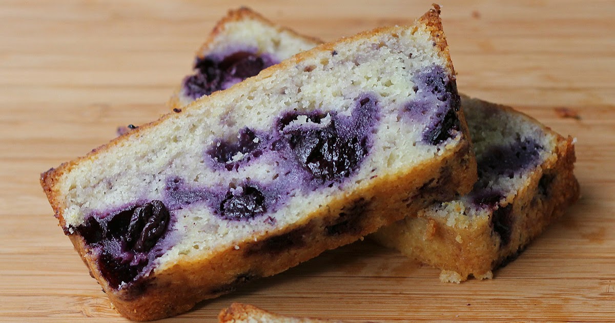 Yuzu Blueberry Poundcake