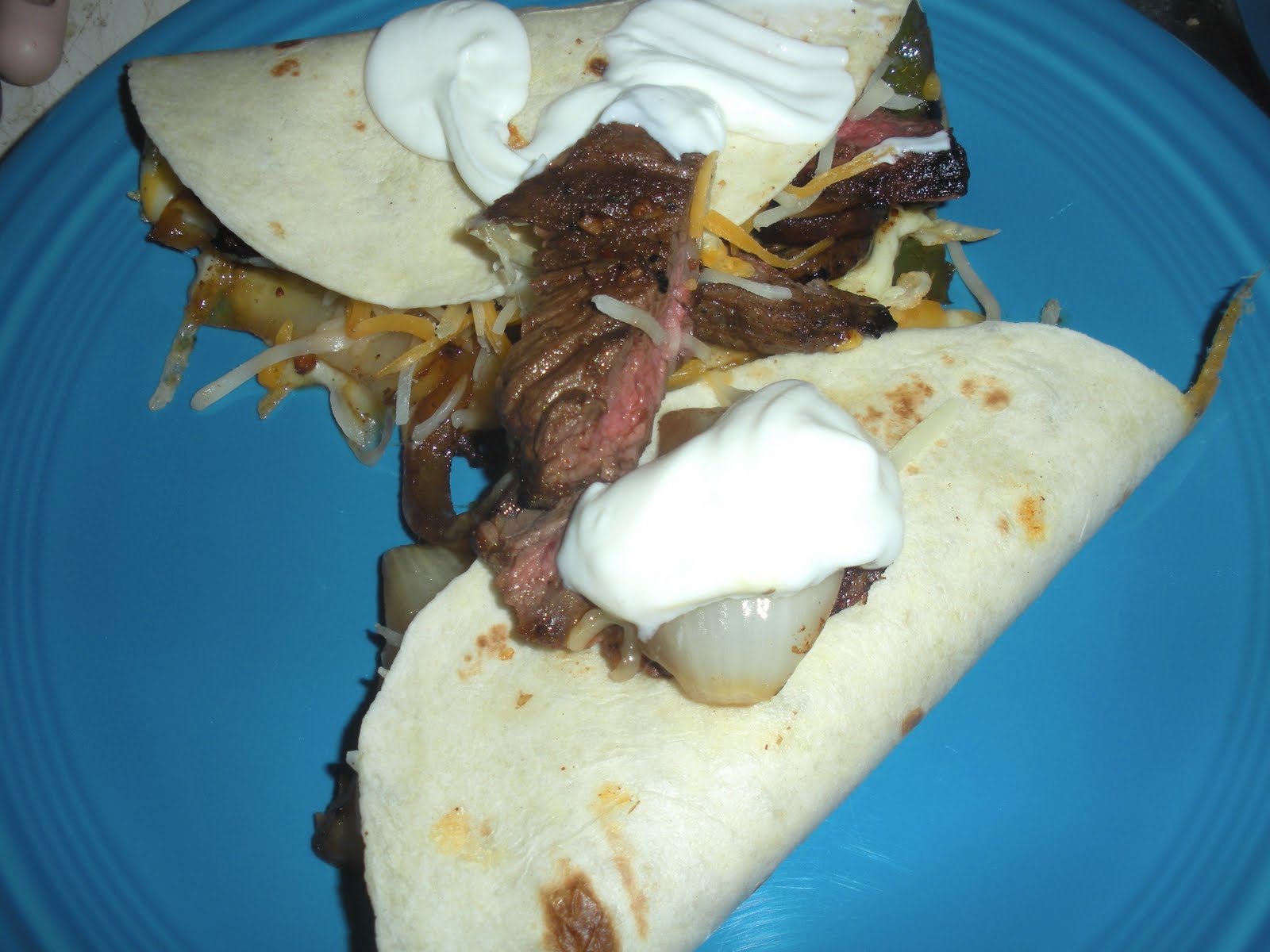 Jackie Likes to Eat Chipotle Steak Quesadillas