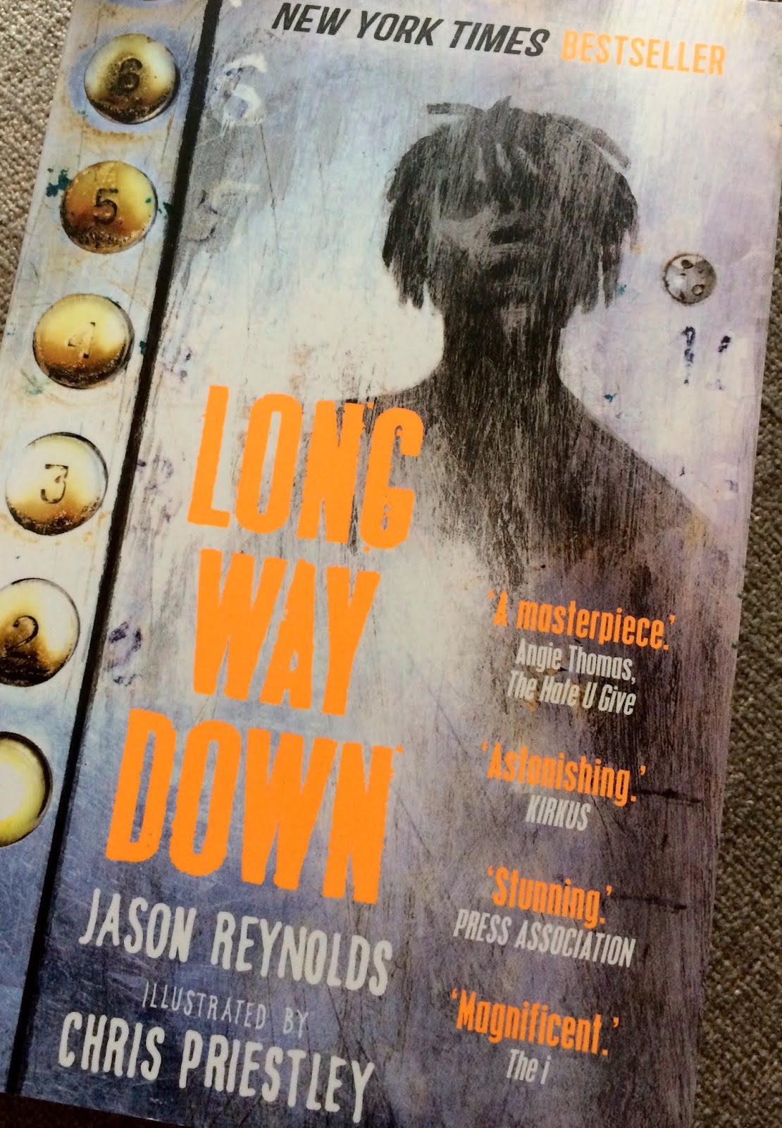 Awfully Big Reviews Big Archive Long Way Down by Jason Reynolds
