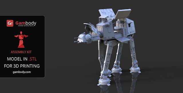 Star Wars AT-AT 3D model