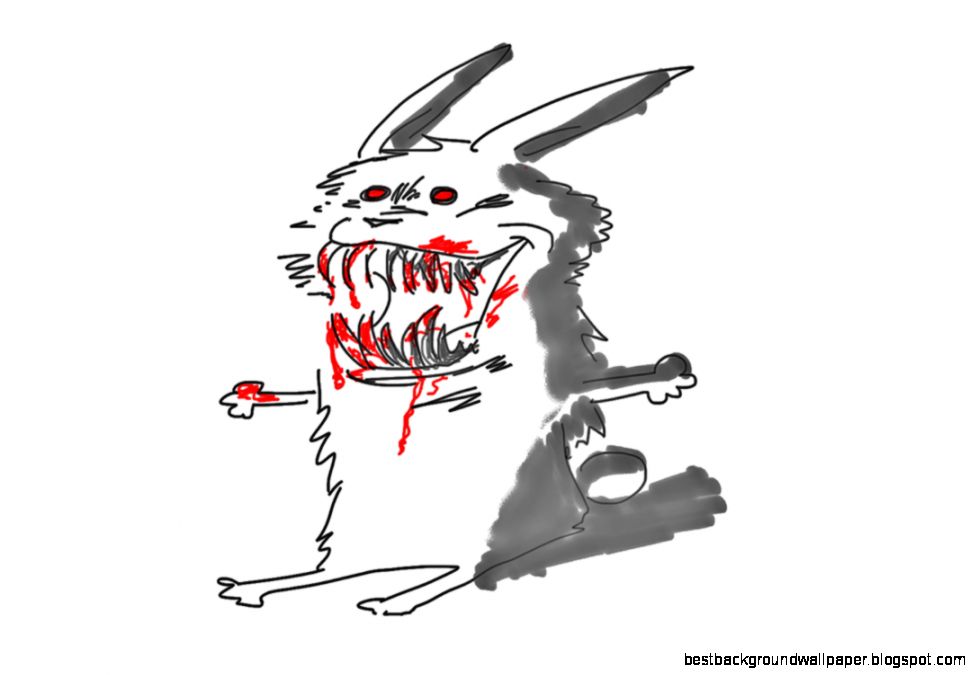 Carnivorous Rabbit by PillowRabbit on DeviantArt