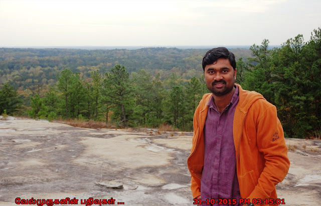 Top of Stone Mountain Falls Colours